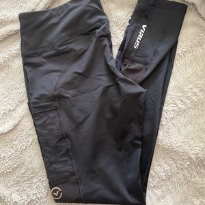 Virus pants with mesh squares on sides